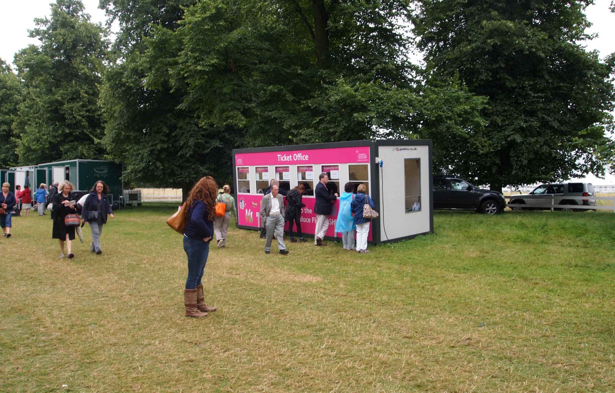 20' x 8' ticket office